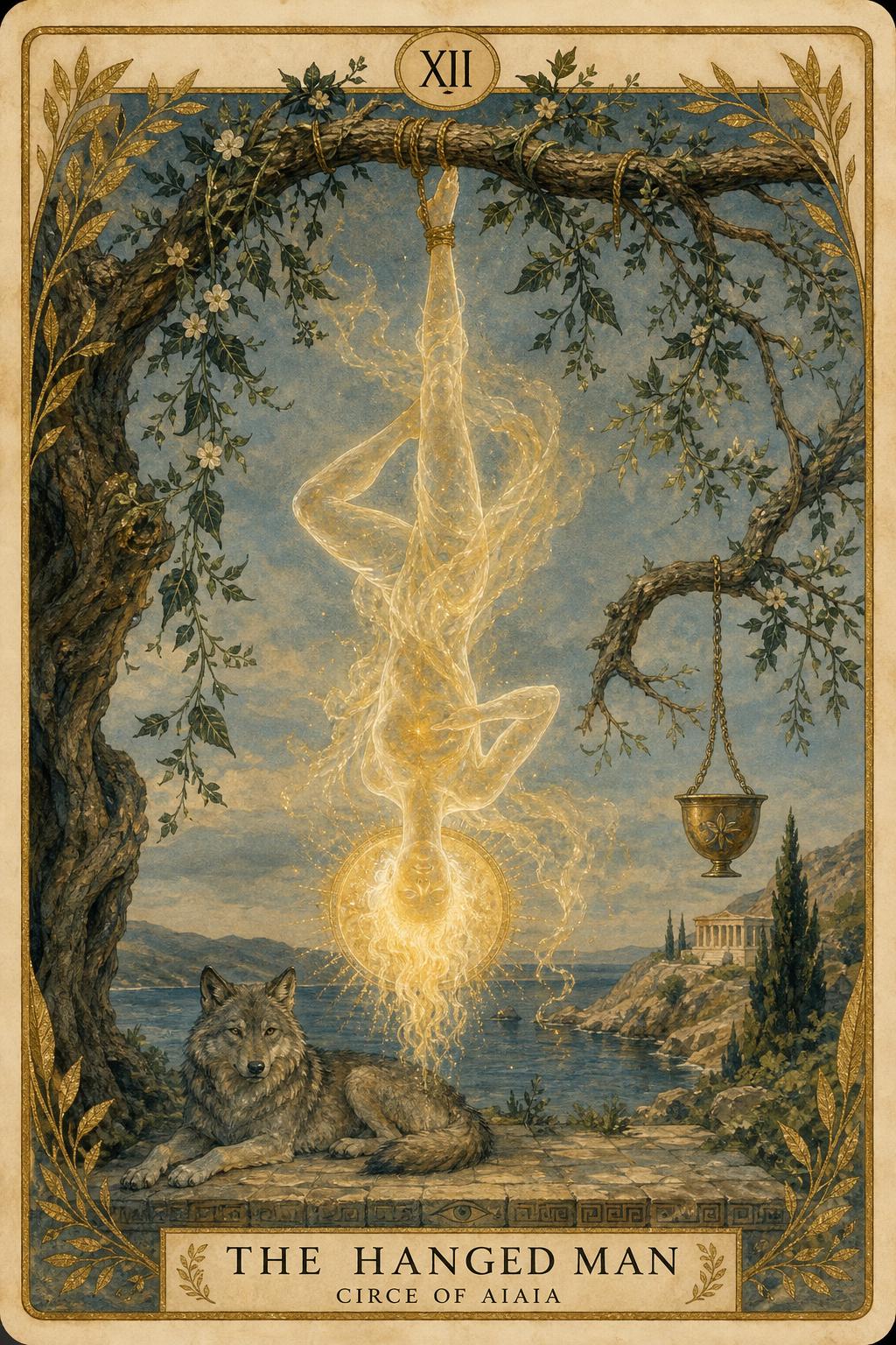The Hanged One reimagined as The Patient View