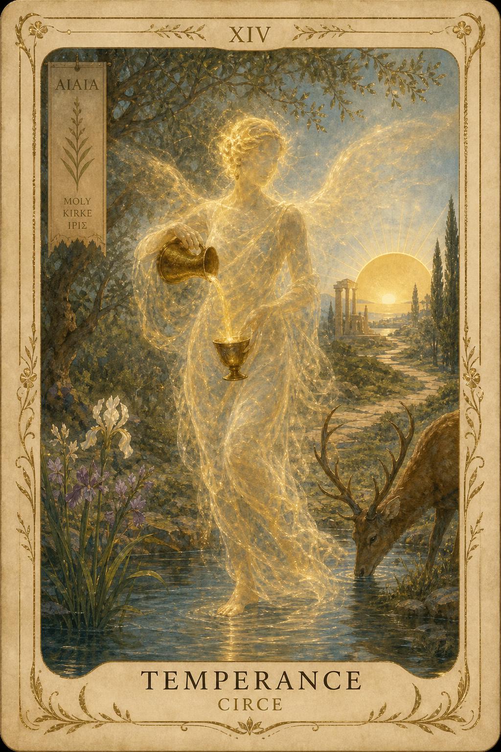 Temperance reimagined as The Measured Cup
