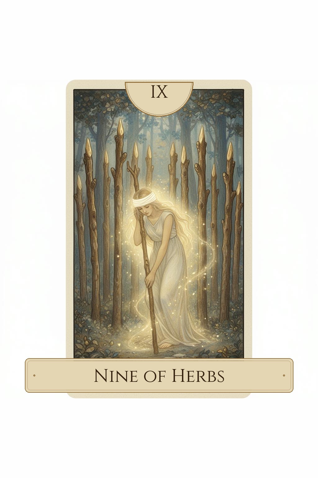 Nine of Herbs · Mugwort