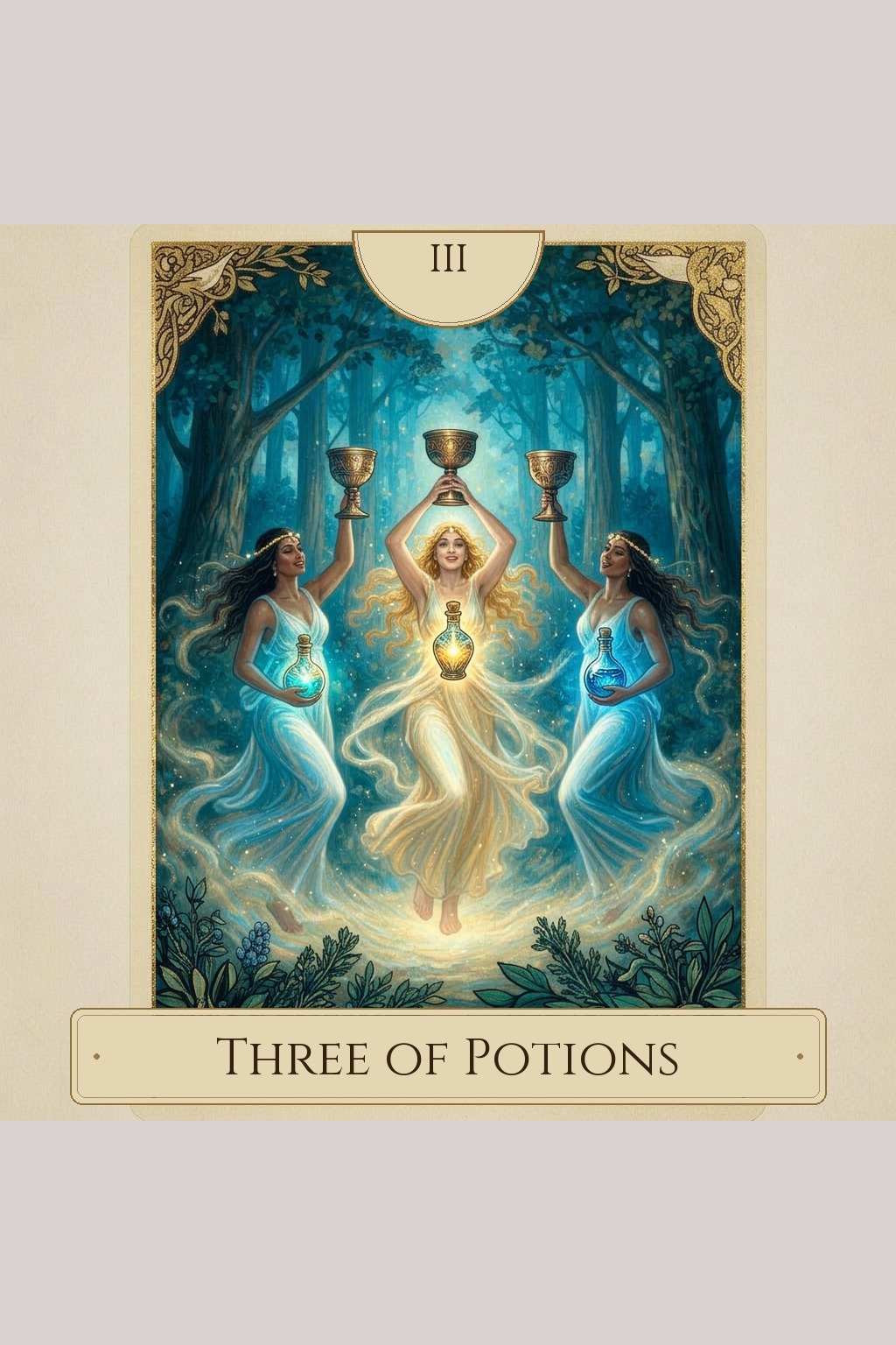 Three of Potions